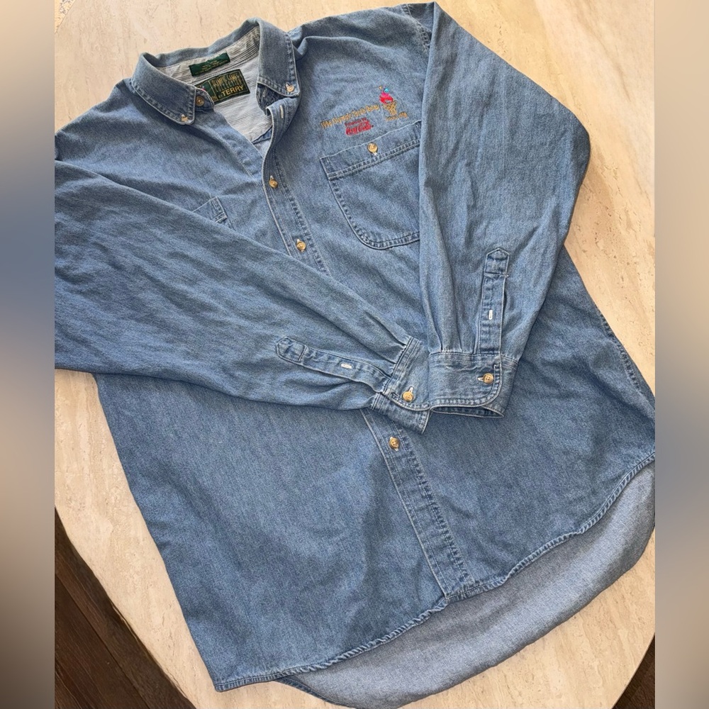 Vintage 1996 Atlanta Olympic Games Denim Shirt